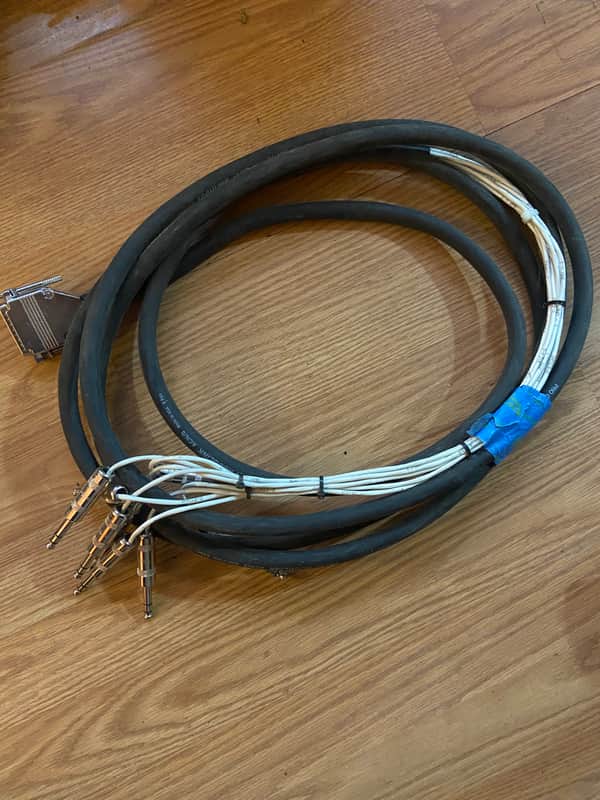 Proco Acculink ACN8 DB25 to Male TRS 8 Channel 15' Snake image 1