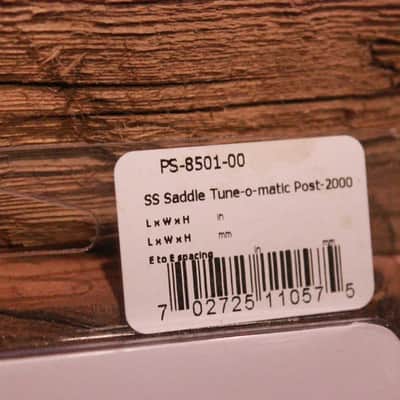 Graph Tech String Saver Originals Saddles Set compatible with for Gibson Nashville Tune-O-Matic bridge post 2000 (PS-8501-00) image 3