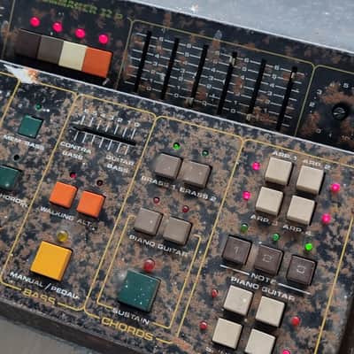 Godwin 32P Drummaker 1982 Analog Drum Machine Auto Accompaniment Synth moog korg image 4