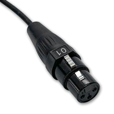 SAET-4MF-3 - 4 Channel, 3 Foot RJ45 Ethercon Cat5/Cat6 to XLR Female and Male Breakout Audio Snake Cable Bundle image 6