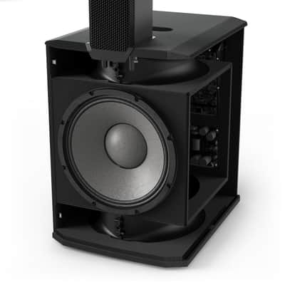 LD Systems Maui 28 G3 Compact Cardioid Column PA System With DSP 2060W (Black) image 15