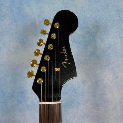 *NEW IN BOX* 2026 Fender Japan Traditional Collection '60s Jazzmaster – Black Pearl / Gold, Matching Headstock, MIJ image 3