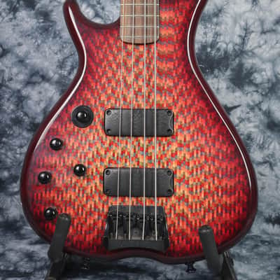 80's Goodfellow Harlequin Bass Left Handed image 1