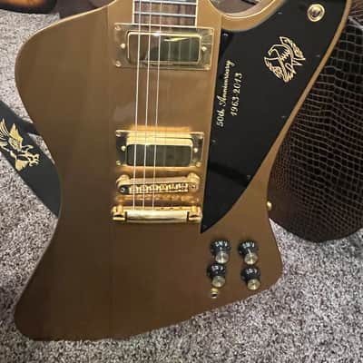 Gibson 50th Anniversary Firebird 2012 - 2013 - Bullion Gold image 5