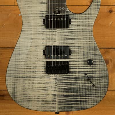 Schecter Sunset-6 Extreme - Ebony - Grey Ghost image 1