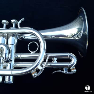 Custom Schilke Chicago XA1 English style cornet mouthpiece gamonbrass image 10