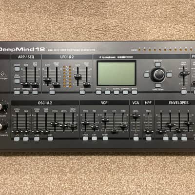 Behringer DeepMind 12D Desktop 12-Voice Polyphonic Analog Synth Module 2016 - Present - Black