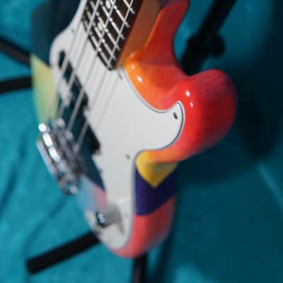 Fender Precision Bass Short Scale Mini vintage 2003 Hand Painted made in Mexico Mexican MIM P image 6