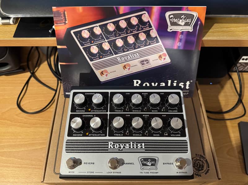 Tone King Royalist Preamp 2026 - Present Black / Silver image 1