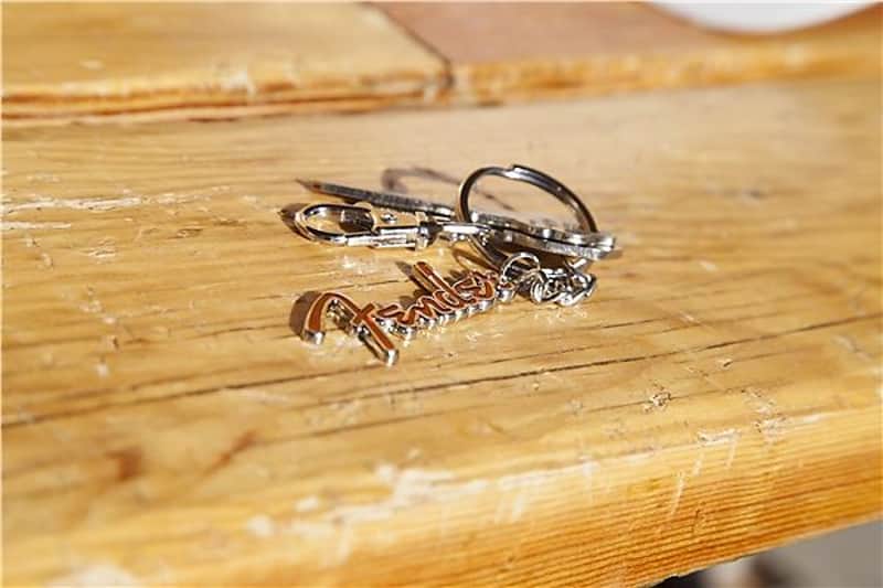 Fender Logo Keychain, Red 2016 image 3