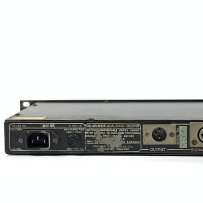 Drawmer DS201X Dual Gate 1984 TGHM image 7
