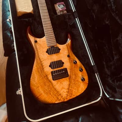 EBMM BFM John Petrucci Signature JP15-6 Trans Gold Japanese Maple image 6