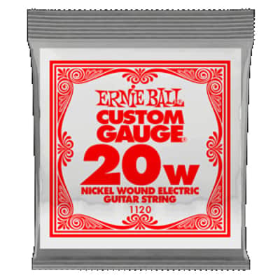 Ernie Ball .020 Nickel Wound - Electric 6 Pack image 2