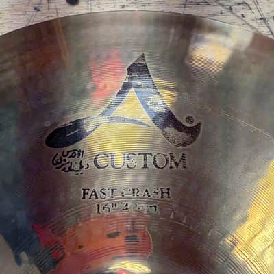 Used Zildjian A Custom 16" Fast Crash Cymbal 972 grams image 2