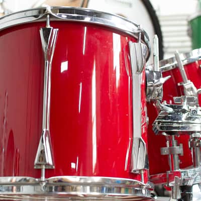 1980s Tama Granstar II Firestorm Red Drum Kit image 6
