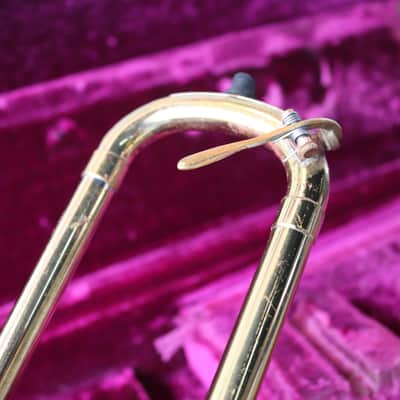 1973 Reynolds Medalist Tenor Student Trombone w/case and mouthpiece image 9