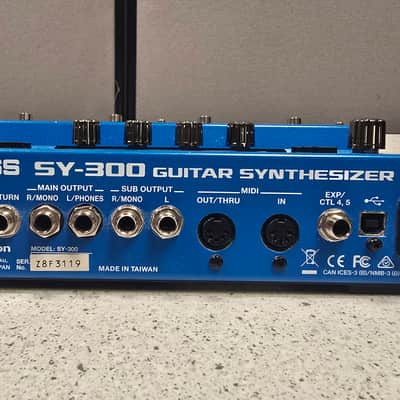 Boss SY-300 Guitar Synthesizer with FS7 foot switch & SKB case image 3