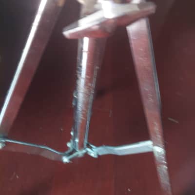 Sonor  Single Braced cymbal stand straight  1970s - Chrome image 4