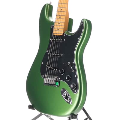 Fender Certified Pre-Owned Player II Modified Stratocaster, Maple Fingerboard, Harvest Green Metallic (E3) (41092) image 4