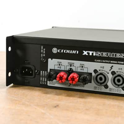 Crown XTi 1002 2-Channel 500W Power Amplifier CG0142W image 9