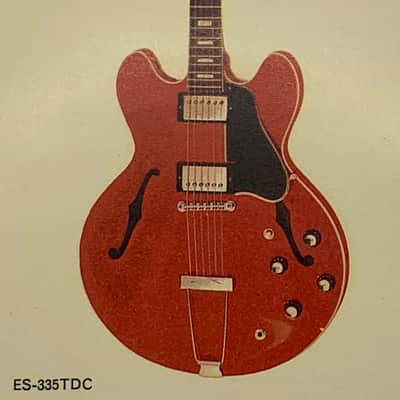 Gibson ES-335TDC Dealer Sheet 1968 image 1