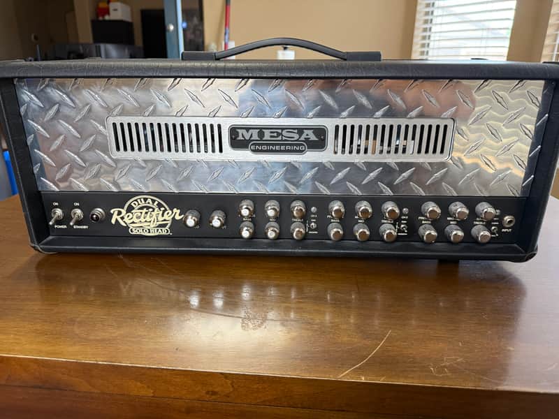 Mesa Boogie Dual Rectifier Solo Head 3-Channel 100-Watt Guitar Amp Head