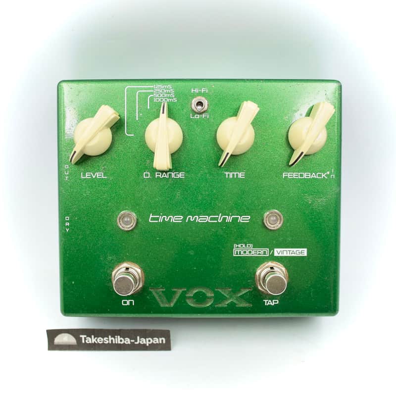 ギター VOX time machine JS-DL VOX JS-DL Time Machine Delay Effectors Joe Satriani time machine