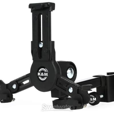 K&M 19796 Tablet PC Holder - Clamp Mount for Small iPad/Tablet Height 163-242mm (KM19796d1) image 4