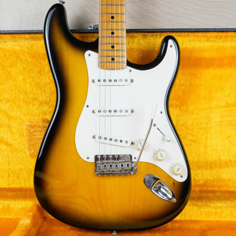 Fender American Vintage '57 Stratocaster 1998 Sunburst USA w/ Hard Case image 1