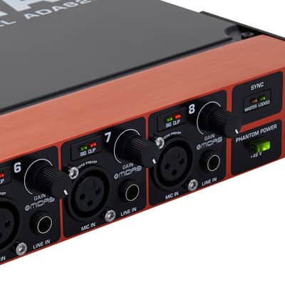 Behringer Ultragain Digital ADA8200 8-Channel Mic Preamp with AD/DA Converter image 4