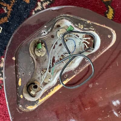 DAKO X Matsumoku (?) SG Aluminum Neck Project Guitar SG 1970s / 2022 - Natural / Poly (?) image 5