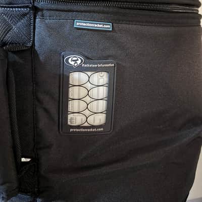 Protection Racket 14x14" Floor Tom Soft Drum Case 2010s - Black image 2