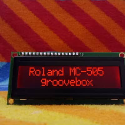 Roland MC 505 - New orange-red display - (Promotional price)