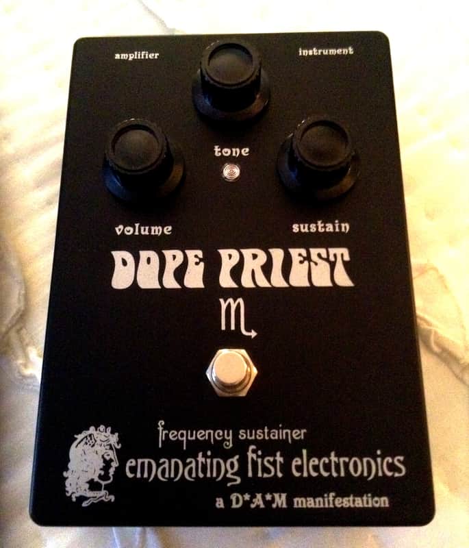 D*A*M Emanating Fist Electronics Dope Priest Muff Fuzz | Reverb
