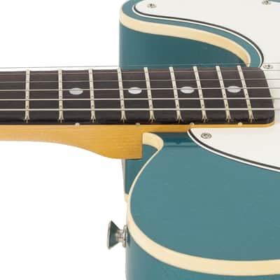 Used Fender Custom Shop Custom Double Esquire DLX CC - Aged Ocean Turquoise image 9