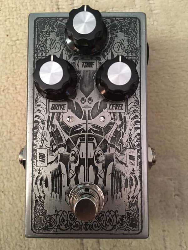 Audiohitch Screamer overdrive 2017 Acid Etched Relic image 1