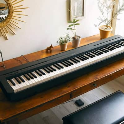 Yamaha P-45 88-Key Digital Piano - Black, Graded Hammer Standard Weighted Action