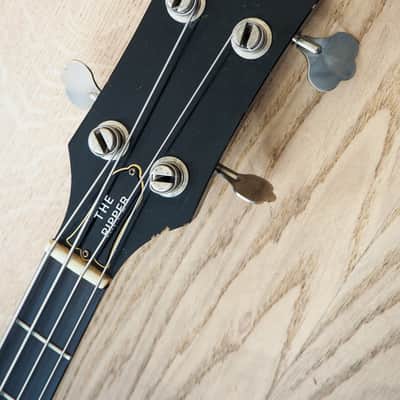 1979 Gibson Ripper Vintage Electric Bass Guitar Black Bill Lawrence Pickups image 4