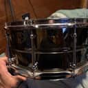 Ludwig LW6514 Black Magic 6.5x14" 10-Lug Brass Snare Drum 2009 - 2022 - Black Nickel-Plated