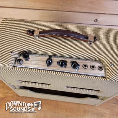 Mid-50s Fender "Deluxe" 5B3 Wide-Panel 10-Watt 1x12" Guitar Combo image 3