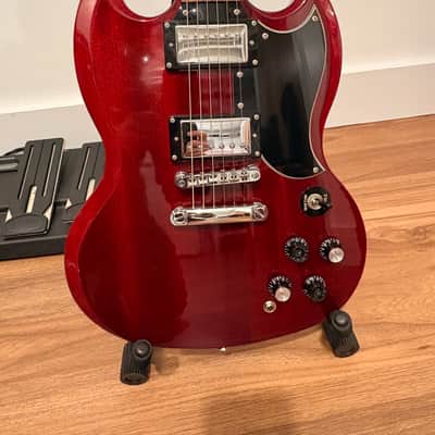 ギター EPHIPONE SG G-400 2004 MOD EMG 57/66 Restock Epiphone Goth G-400 Electric Guitar Satin Black | Guitar