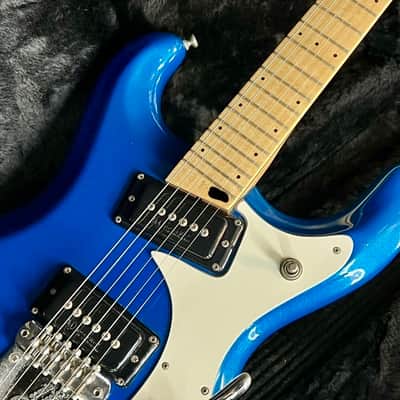 Mosrite The Nokie 1992 - Blue sparkle image 7