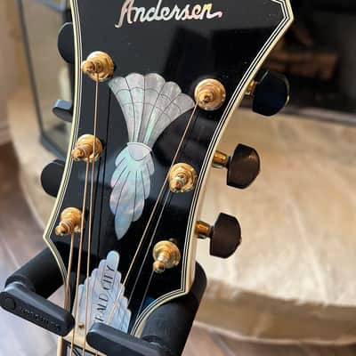 Steven Andersen "Emerald City" Acoustic Archtop: 1995 - Flamed Maple & Engelmann Spruce image 7