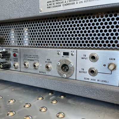 Shure VA-302-C Vocal Master Control Console 6-Channel PA Head with Reverb and XLR - Vintage Late-70s image 8
