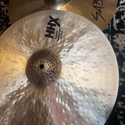 Sabian 15" HHX Complex Medium Hi-Hat Cymbals (Pair) - Natural image 2