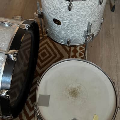 Gretsch Usa custom rock set 2010-2020 - White marine pearl image 3