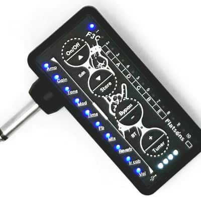 Flanger F3C Pocket Headphone Amp Cabs/Delay/Reverb-more! Editable image 2