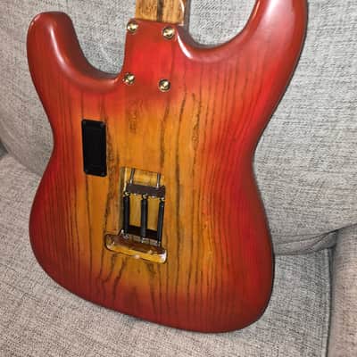 Partscaster Lukather style stratocaster guitar EMG SPC image 11
