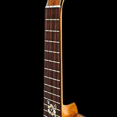 Ohana Model CK-14E-CL Cynthia Lin Series Electric Acoustic Concert Ukulele -BLEM image 2