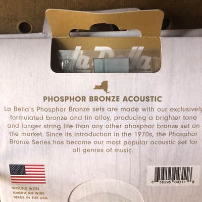 La Bella  Acoustic Phosphor Bronze image 2